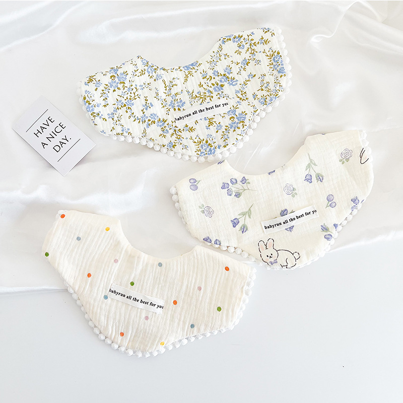 Printed Bibs Pack - Bavoir en gaze de coton pour