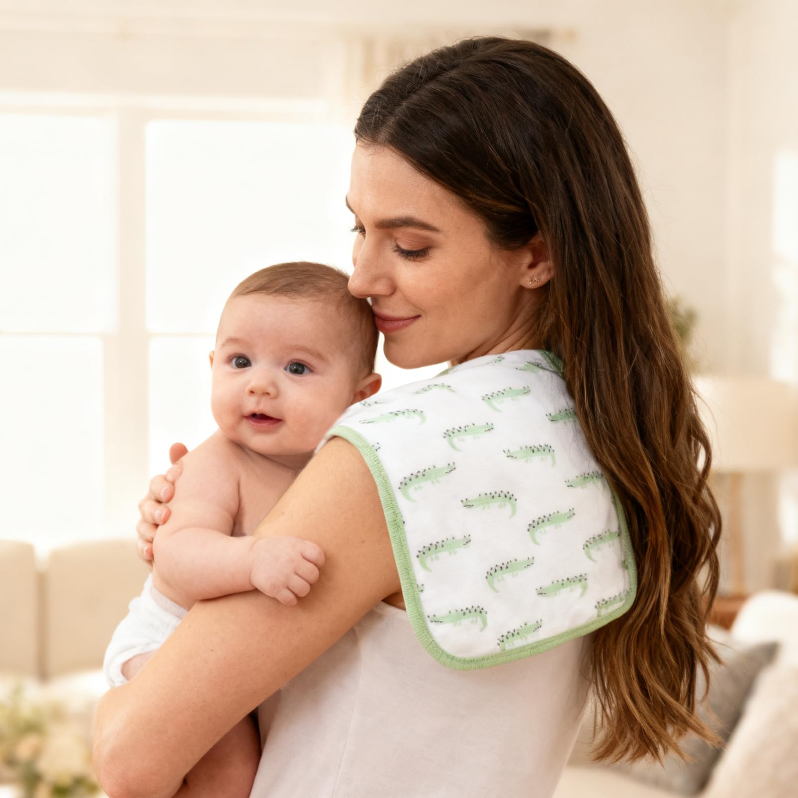 Benoxine Lot de 8 Lingettes po - Printed Bibs Pack avis et prix
