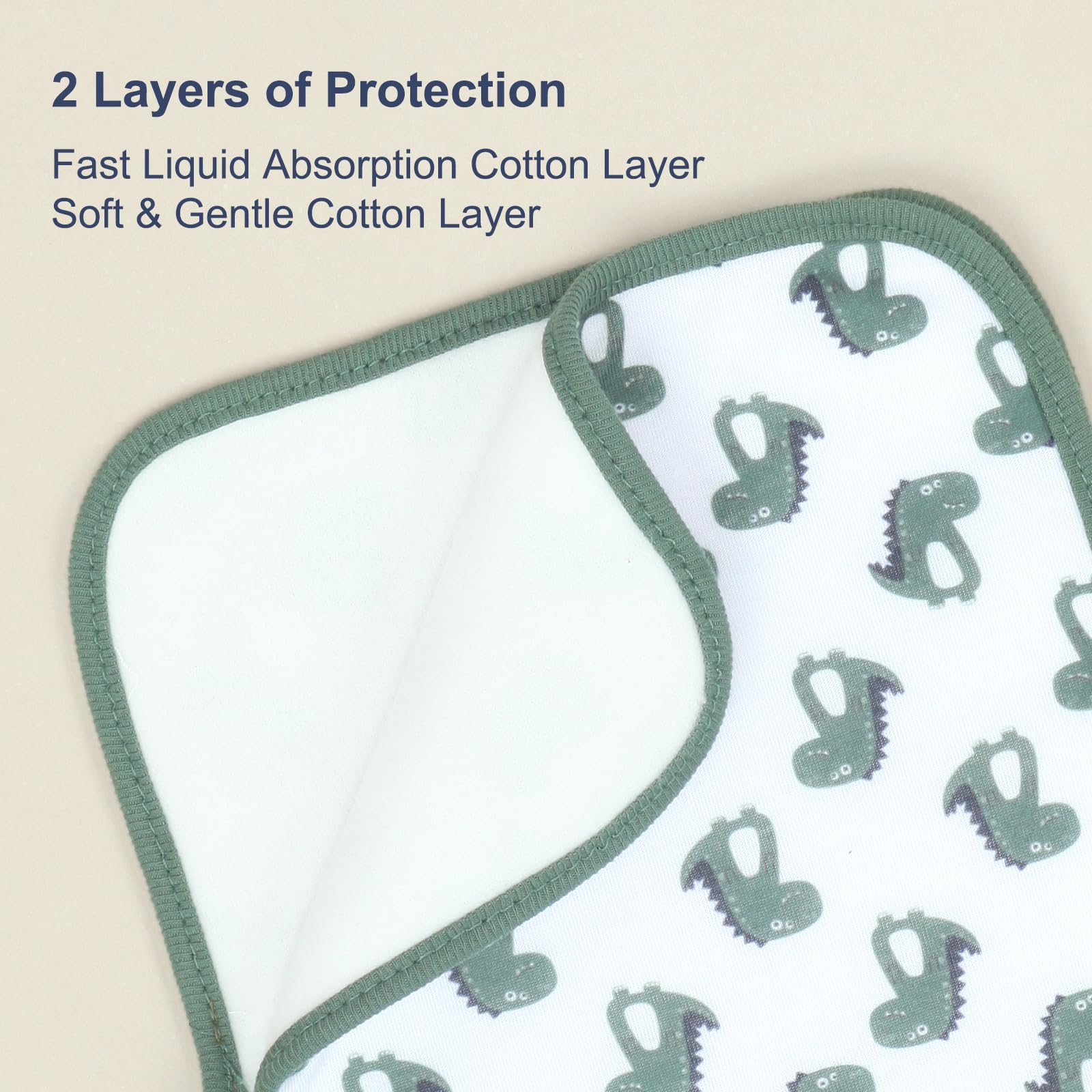 Benoxine Lot de 8 Lingettes po - Printed Bibs Pack avis et prix