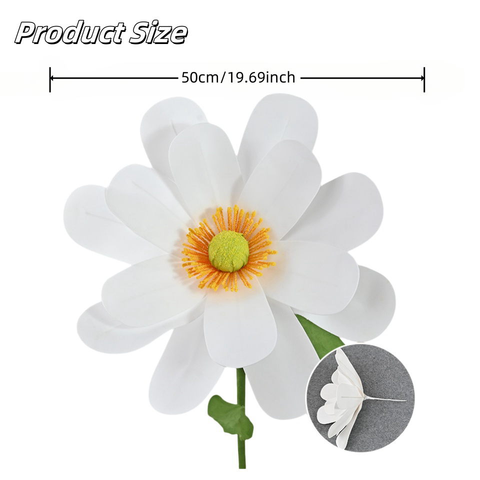 50 Cm Géant Artificiel Fleur B - Baby Clothing Store avis et prix