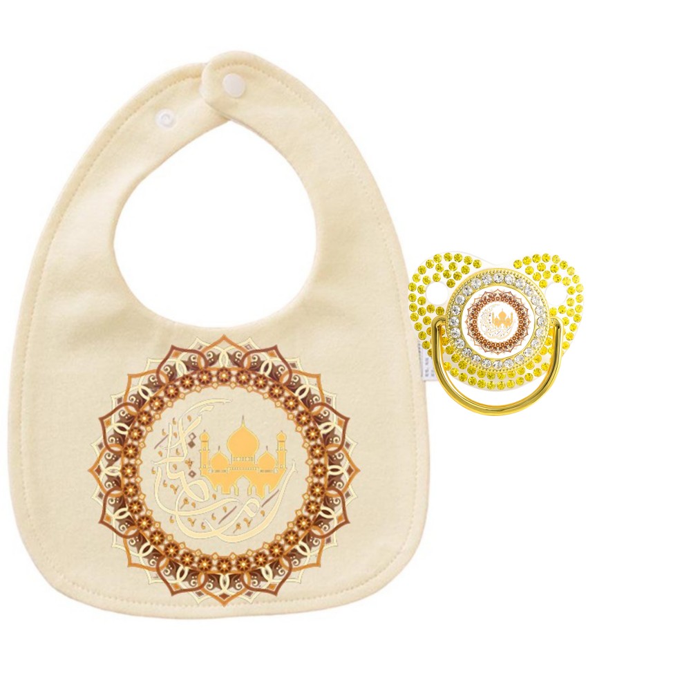 Bavoir à thème islamique et su - Printed Bibs Pack avis et prix