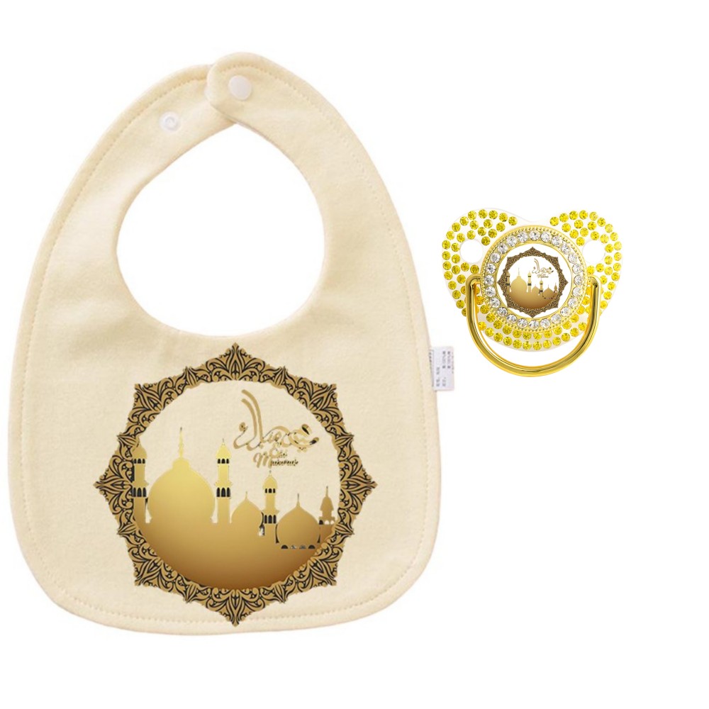 Bavoir à thème islamique et su - Printed Bibs Pack avis et prix