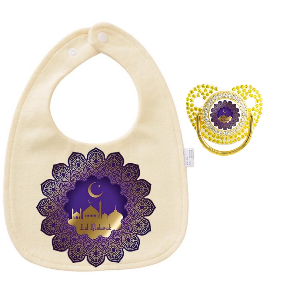 Bavoir à thème islamique et su - Printed Bibs Pack avis et prix