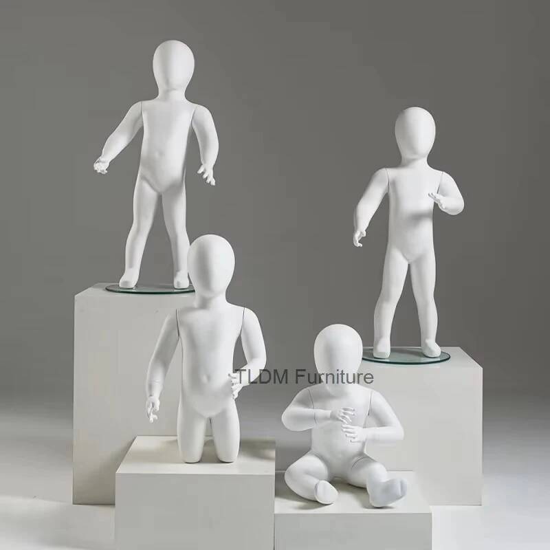 Mannequins Enfants Blanc Mat p - Baby Clothing Store avis et prix