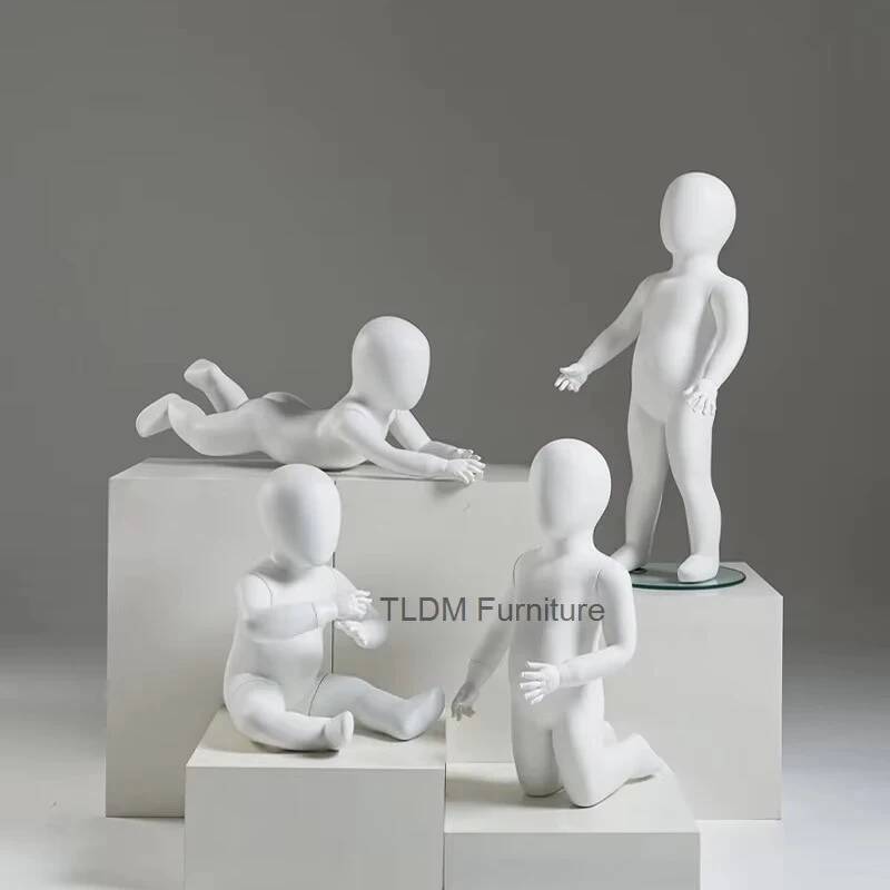 Mannequins Enfants Blanc Mat p - Baby Clothing Store avis et prix