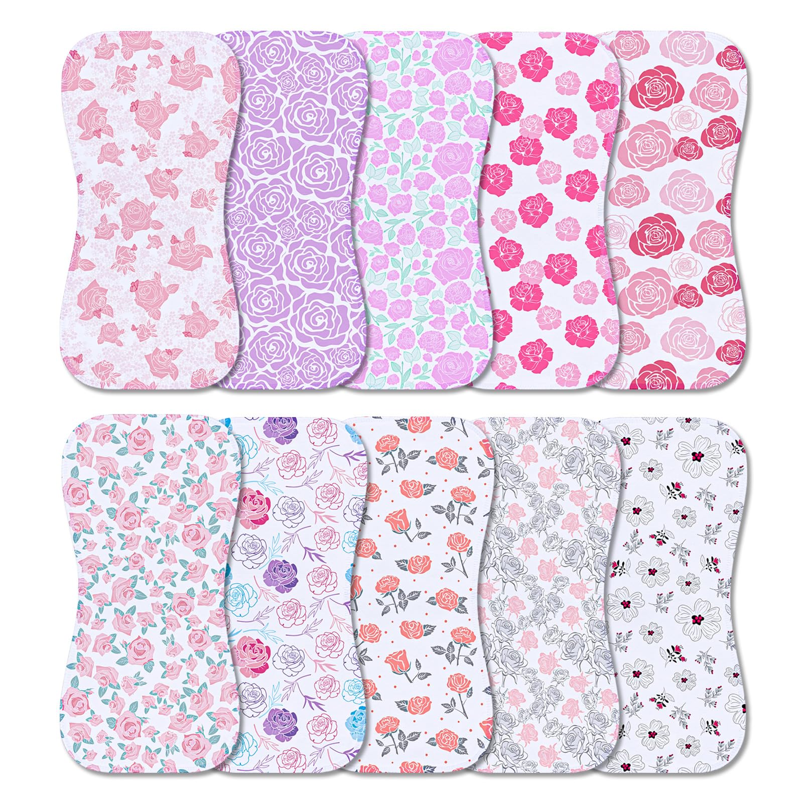 Benoxine Lot de 10 Lingettes d - Printed Bibs Pack avis et prix